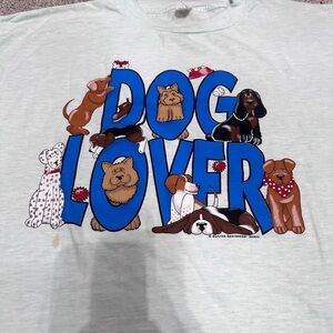 Vintage Single Stitch Dog Lover tee